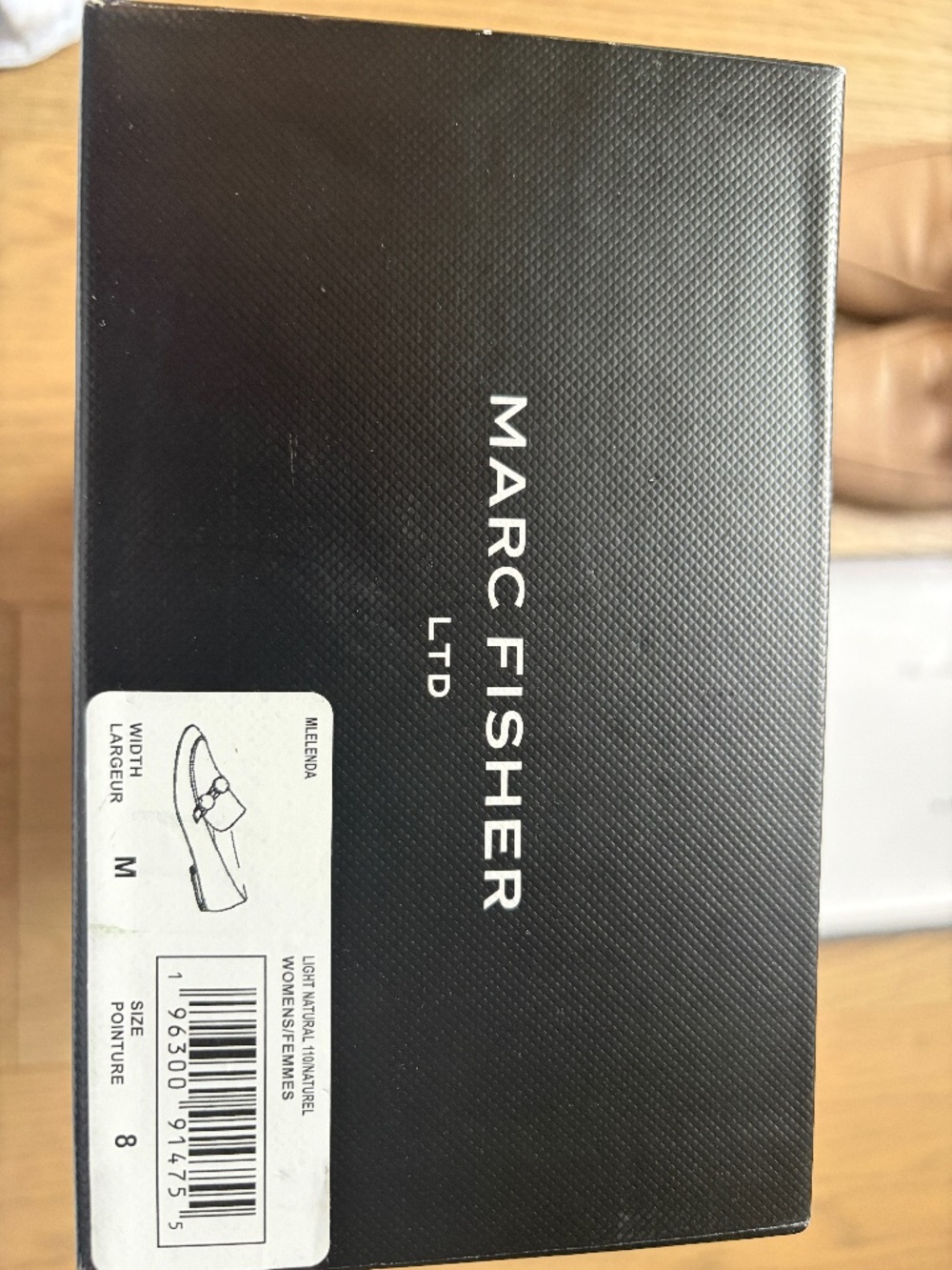 Marc Fisher Nude Flats with Silver Balls